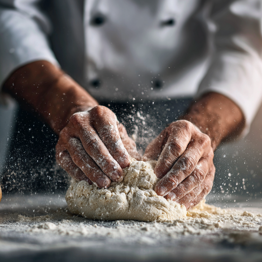 fresh pasta dough preparation for HORECA kitchens